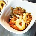 ayarin1988's cooksnap of when they made ちくわとカリカリじゃこのきんぴら.