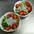 ❤ゆうちゃん❤'s cooksnap of when they made ★大根,水菜,しらす,トマトのサラダ★.