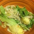ﾍﾞｰｽﾒｲｸ's cooksnap of when they made レンチン☆キャベツえのきの鮭フレーク和え.