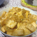 ちぇんばあ's cooksnap of when they made 簡単！激安とうふ丼！.