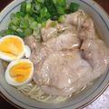 ちゃぎー's cooksnap of when they made 簡単！手作りスープと焼豚の醤油ラーメン.