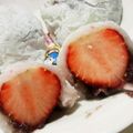 あゆゆガーナ's cooksnap of when they made 簡単☆切り餅で「いちご大福」.