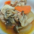 nanaきち's cooksnap of when they made 鶏と大根ときのこの煮物.
