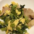 クック8HC8EM☆'s cooksnap of when they made ＊節約！簡単！かぶの葉の卵炒め＊.