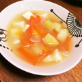 きななん77's cooksnap of when they made 簡単♪野菜と豆腐の 和風コンソメスープ.