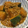1221まゆ's cooksnap of when they made かぼちゃのそぼろ煮♡お弁当にも◎.
