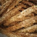 ほのけんmama's cooksnap of when they made バジルのチーズ風味クラッカー.