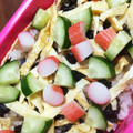 うきウキFam's cooksnap of when they made きんぴらごぼうで簡単ちらし寿司.
