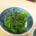 さちきち！'s cooksnap of when they made わさび菜のサラダ.