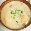 ももちゃんパンダ's cooksnap of when they made 体ポカポカ鮭の粕汁.