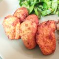 米俵米子's cooksnap of when they made ヘルシーチキンナゲット.