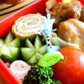 noamanma's cooksnap of when they made キャラおかず＊カニカマとチーズまきまき♬.