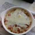 クックZULUMA☆'s cooksnap of when they made 朝ごはんにじゃがいもミートソースグラタン.