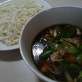 イエローバード's cooksnap of when they made 簡単♡豚バラと長ネギのつけ汁うどん.