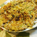 わかさわ家's cooksnap of when they made 豚ひきとキャベツの卵とじ.