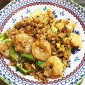 まりるれろキッチン's cooksnap of when they made ランチに！エビマヨ風チャーハン☆.