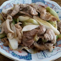 Otokomichi's cooksnap of when they made ☆簡単 ネギ肉炒め☆.