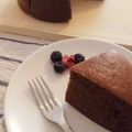 29min♪'s cooksnap of when they made ｺｽﾄｺ*パンケーキMixでココアケーキ.