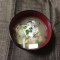 あゆみかぴ's cooksnap of when they made 味噌仕立て♪イワシのつみれ汁.