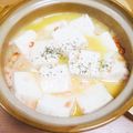 ちょめろ♪'s cooksnap of when they made ガーリック香る＊明太豆腐＊.