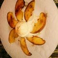 みきmqmq's cooksnap of when they made ＊焼きりんご＊冷凍ホイップのせ♪.