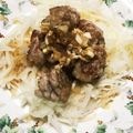 Miyu1214's cooksnap of when they made 豚こま団子のネギソースがけ*.