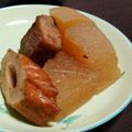 Yuzuksc's cooksnap of when they made シャトルシェフで大根と竹輪の煮物.
