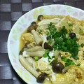 みがつくひと's cooksnap of when they made きのこの卵とじ.