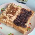 かなやん929's cooksnap of when they made おいしい～♪きなこトースト.
