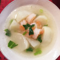kitaguni's cooksnap of when they made 簡単！むきえびDEかぶの中華風あんかけ♪.