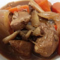 梅納豆's cooksnap of when they made きのこと 鶏肉の 赤ワイン 煮込み.*゜.