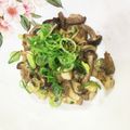ﾏﾘﾋﾟ's cooksnap of when they made 山葵香る＊茸のアンチョビバターソテー.