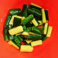 momolover's cooksnap of when they made 簡単！ごま油と塩できゅうりがうまい！.