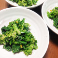 yukoーbeans's cooksnap of when they made 菜の花のわさびマヨネーズ和え.