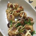 clover♡3's cooksnap of when they made 夏休み☆アレンジたこ焼き(ネギ★ピザ).