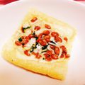 まきろんカフェ's cooksnap of when they made あぶらあげと納豆で☆トースターおつまみ.