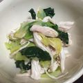 ♡りくはる♡'s cooksnap of when they made 春キャベツとほうれん草の簡単チキンサラダ.