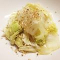 ＊にょにょん＊'s cooksnap of when they made 白菜のレンジお浸し.