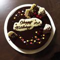 かぎやで風's cooksnap of when they made ＊簡単☆濃厚ﾁｮｺﾑｰｽｹｰｷ＊.