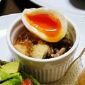 sayugirl's cooksnap of when they made 里芋と長ネギで！胡麻味噌ココットカマン.