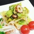 ton♪'s cooksnap of when they made キャベツとちくわのマヨポン炒め.
