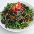 C for cat's cooksnap of when they made そばサラダひじき和え☆ごまみそドレで♪.