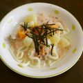 りこまこせいやのパパ's cooksnap of when they made 残ったシチューで☆クリームシチューうどん.
