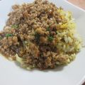 miyuki12's cooksnap of when they made レンコン入りマーボーチャーハン☆.