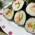 ププぞう's cooksnap of when they made 二重丸サラダ太巻き。.