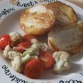 きらり流れ星's cooksnap of when they made トマトカリフラワー炒め（番茄炒花菜）.