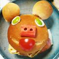 胡麻せんべぃ's cooksnap of when they made HBでブタのちぎりパン・サンドイッチ.