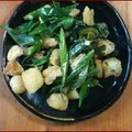 ごにょ's cooksnap of when they made ■たっぷりネギと油揚げのマヨポンチー■.
