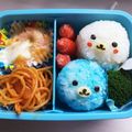 ひな＊ゆな＊れなママ's cooksnap of when they made サンエックス＊まめゴマのキャラ弁.