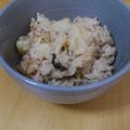 ぶくしょうしょ's cooksnap of when they made じゃがいもと塩昆布のバター醤油ごはん☆.